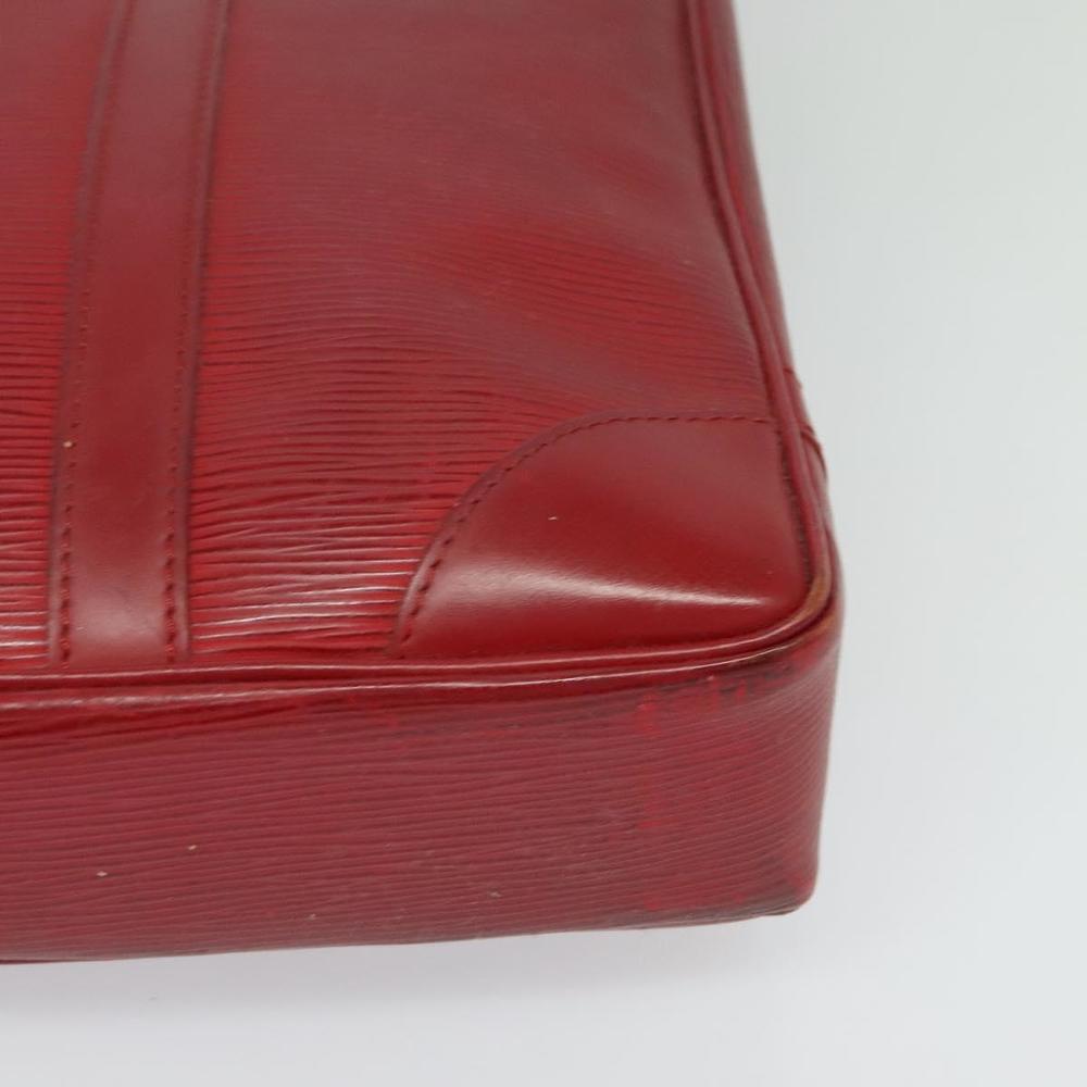 LOUIS VUITTON Epi Vivienne MM Business Bag Red M5912E LV Auth ki5742 - Picture 15 of 16